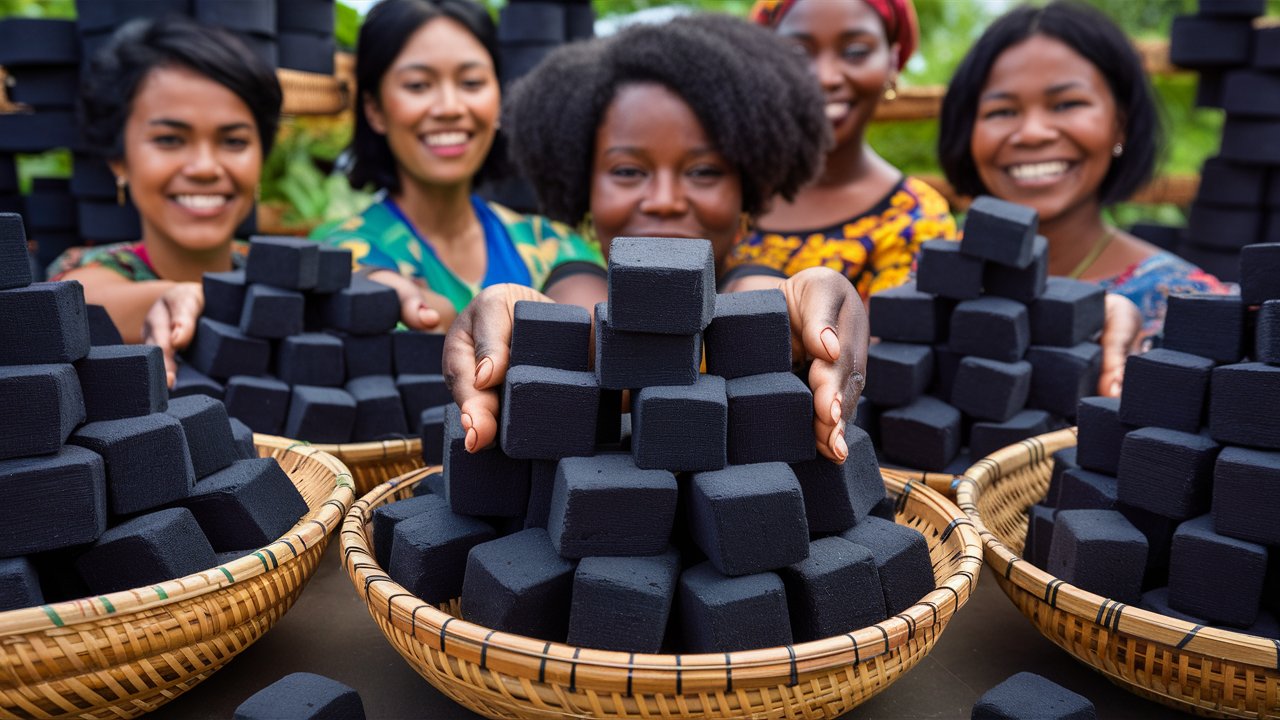Le Charbon Vert, l’Innovation qui Transforme les Déchets en Énergie Propre – Comment en Maximiser l’Impact Environnemental et Social en Afrique