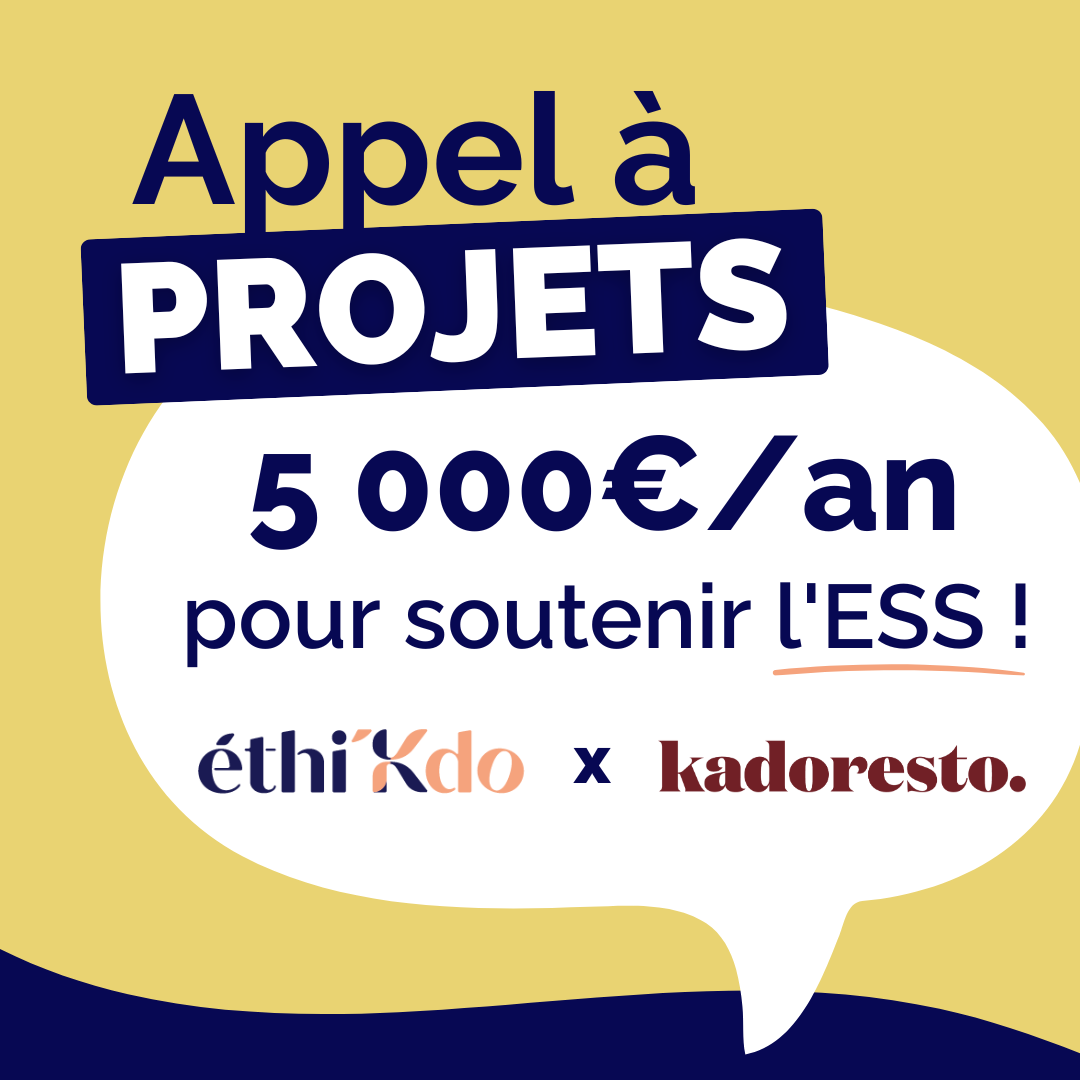 Soutenir l’ESS : éthi’Kdo lance un appel à projets permanent !