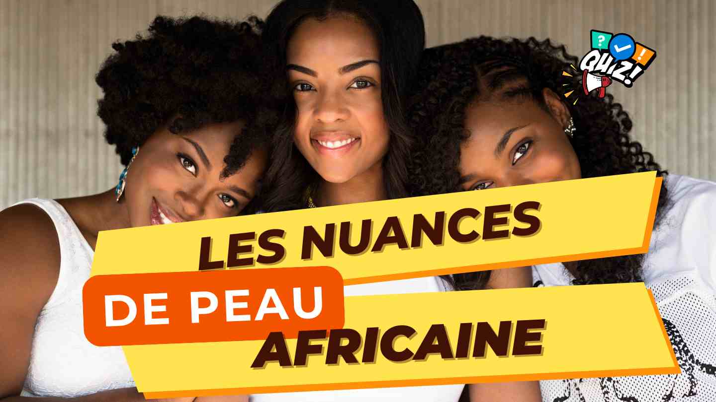 Les nuances de peau africaine