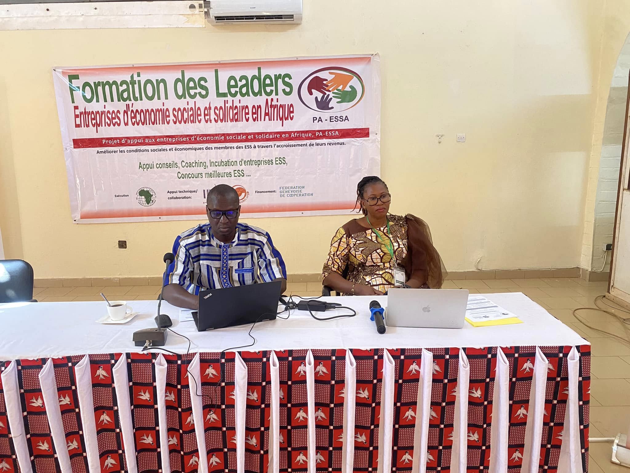 Formation ESS : Le PA-ESSA a eu sa première session de formation des leaders de l’ESS au Burkina